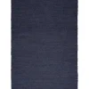 Jaxon Navy Natural Jute Area Rug, 4x6