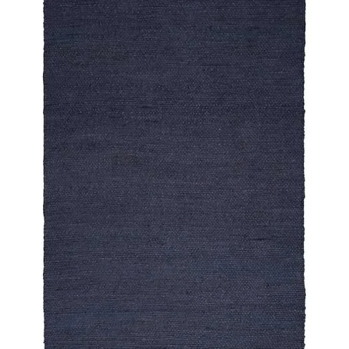 Jaxon Navy Natural Jute Area Rug, 4x6