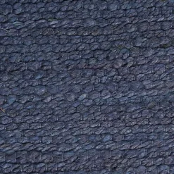 Jaxon Navy Natural Jute Area Rug, 4x6