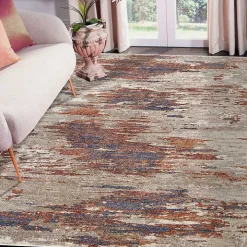 Jordan Delia Beige Area Rug, 6x9