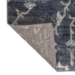 Jordan Eva Purple Medallion Area Rug, 6x9