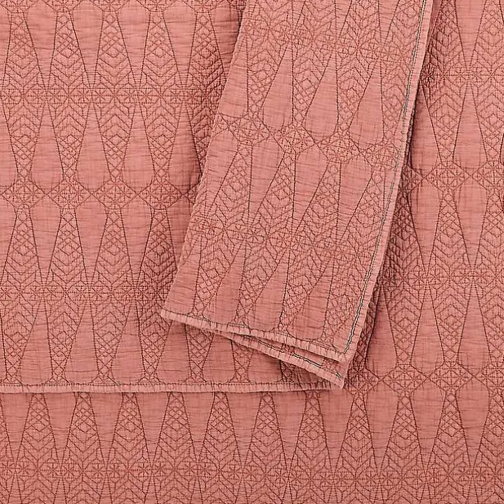 Justina Blakeney Red 3-pc. Full/Queen Quilt Set