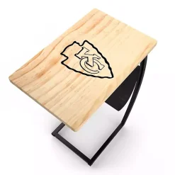 Kansas City Chiefs Wood C-Table