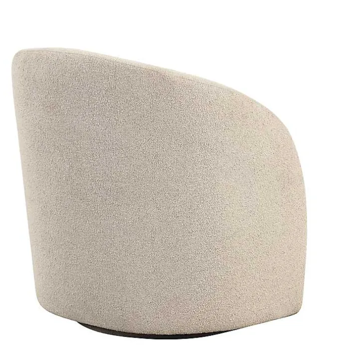 Khaki Boucle Danielle Accent Chair