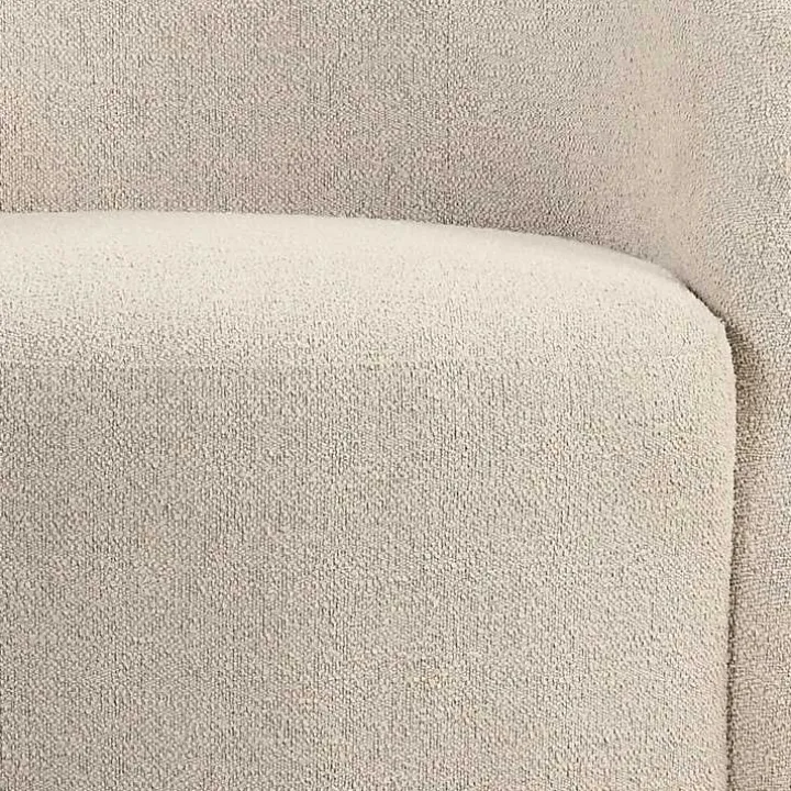 Khaki Boucle Danielle Accent Chair