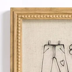 Laundry Words Framed Wall Plaque