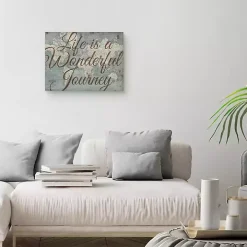 Life Is A Wonderful Journey Canvas Art Print