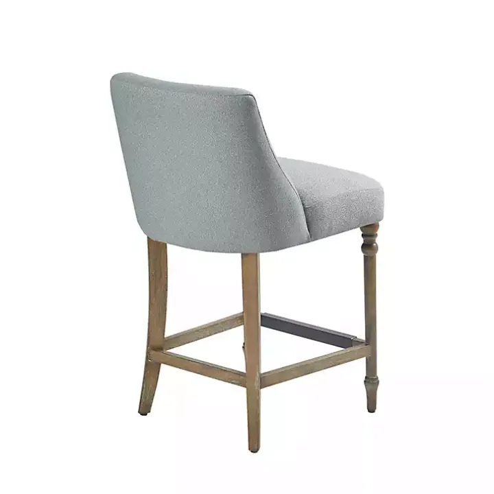 Light Blue Martha Stewart Delaney Counter Stool