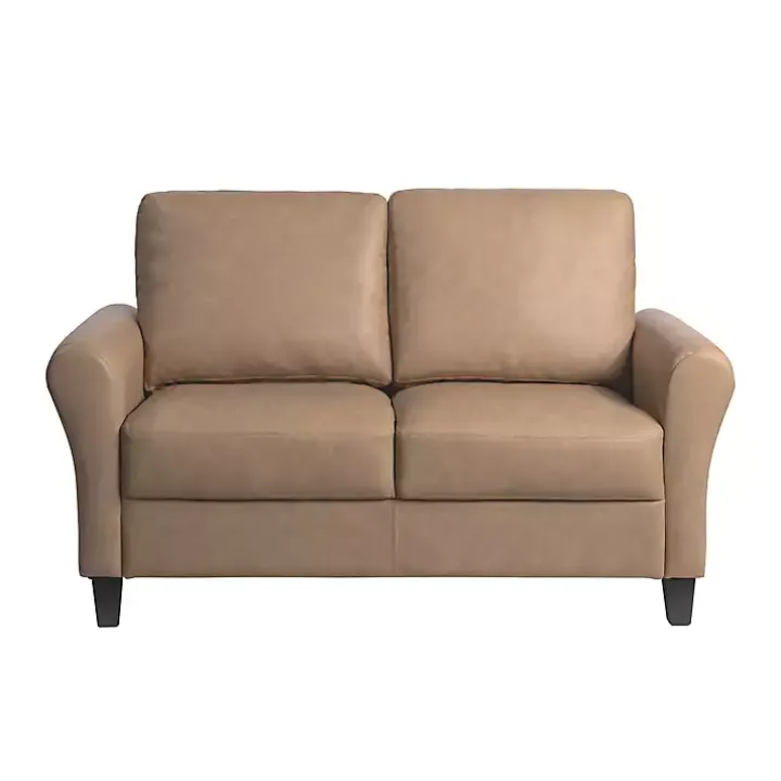 Light Brown Walter Loveseat