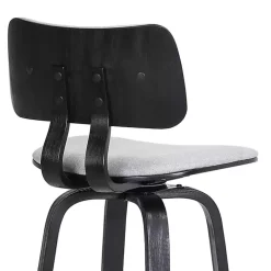 Light Gray Pico Swivel Counter Stool