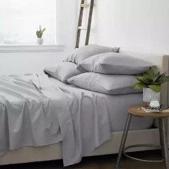 Light Gray Ultra Soft 4-pc. Twin Sheet Set