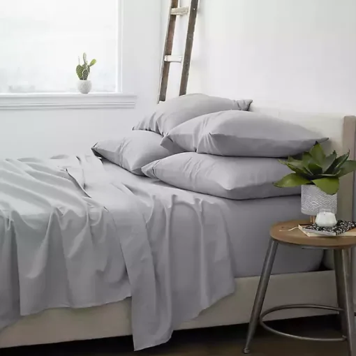Light Gray Ultra Soft 4-pc. Twin Sheet Set