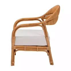 Light Honey Rattan Marisa Accent Chair