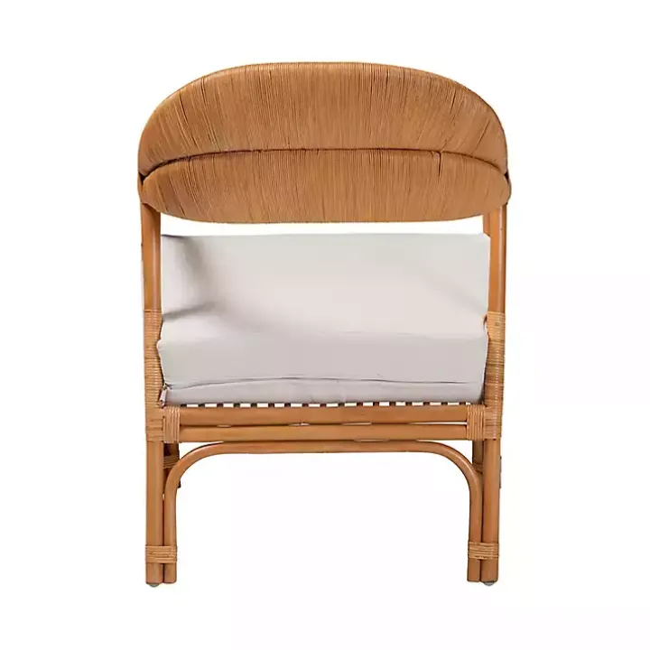 Light Honey Rattan Marisa Accent Chair
