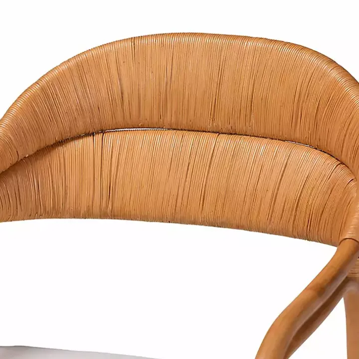 Light Honey Rattan Marisa Accent Chair