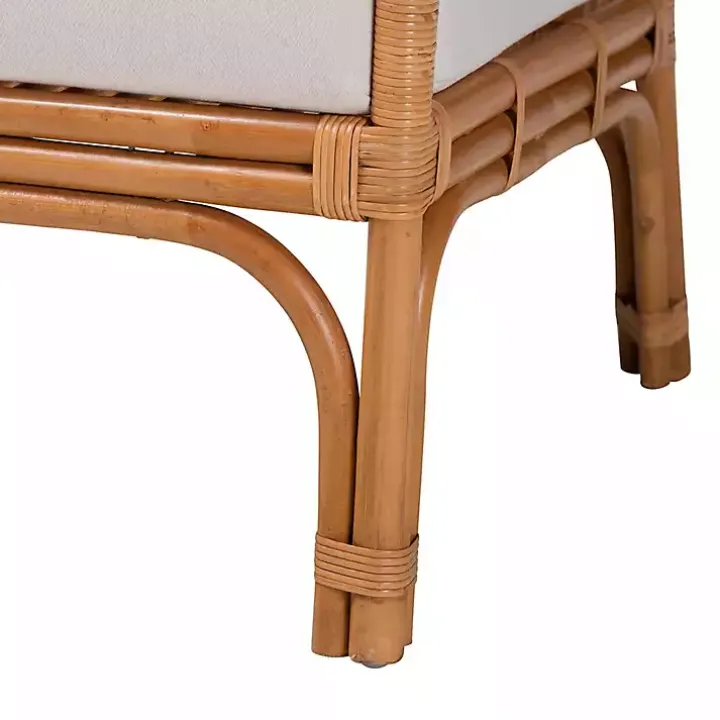 Light Honey Rattan Marisa Accent Chair