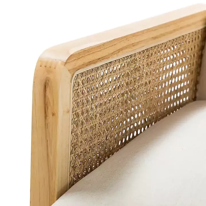 Linen Upholstered Accent Chair