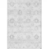 Lottie Gray Vintage Washable Area Rug, 8x10