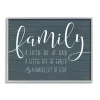 Loud Family Framed Giclee Canvas Art Print