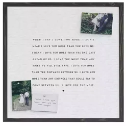 Love You Most Framed Wall Plaque