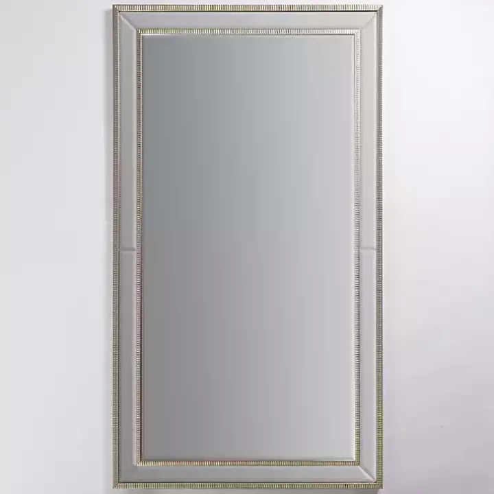 Luxe Silver Wall Mirror, 67 in.