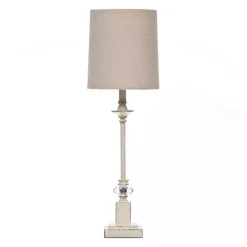 Mackinaw Cream Crystal Buffet Lamp