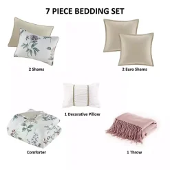 Madison Park Monah 7-pc. King Comforter Set