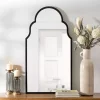 Maria Metal Black Arch Wall Mirror