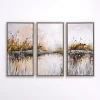 Marshland Landscape Framed Art Prints, Set of 3