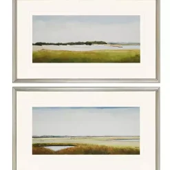 Marshlands II Framed Art Prints, Set of 2
