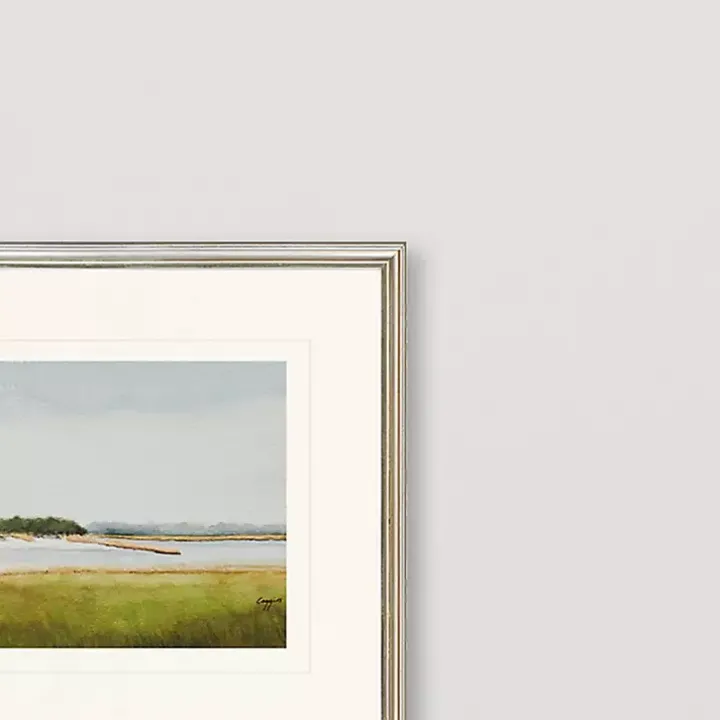 Marshlands II Framed Art Prints, Set of 2