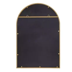 Martha Stewart Gold Paned Arch Wall Mirror