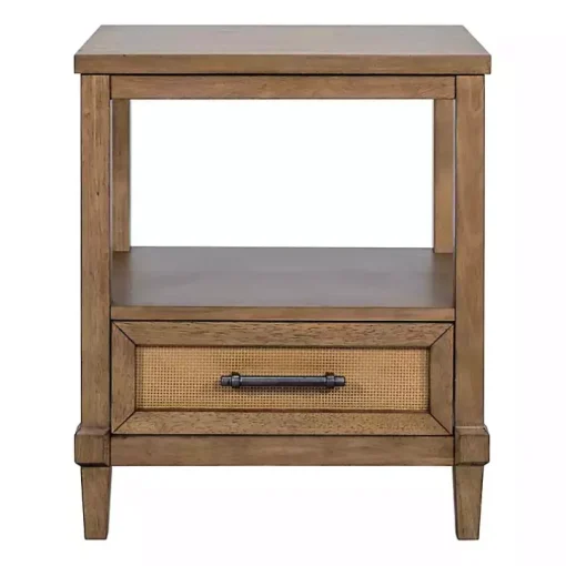 Martha Stewart Toasted Almond Wood Nightstand