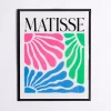 Matisse Tricolor Floral Wall Plaque
