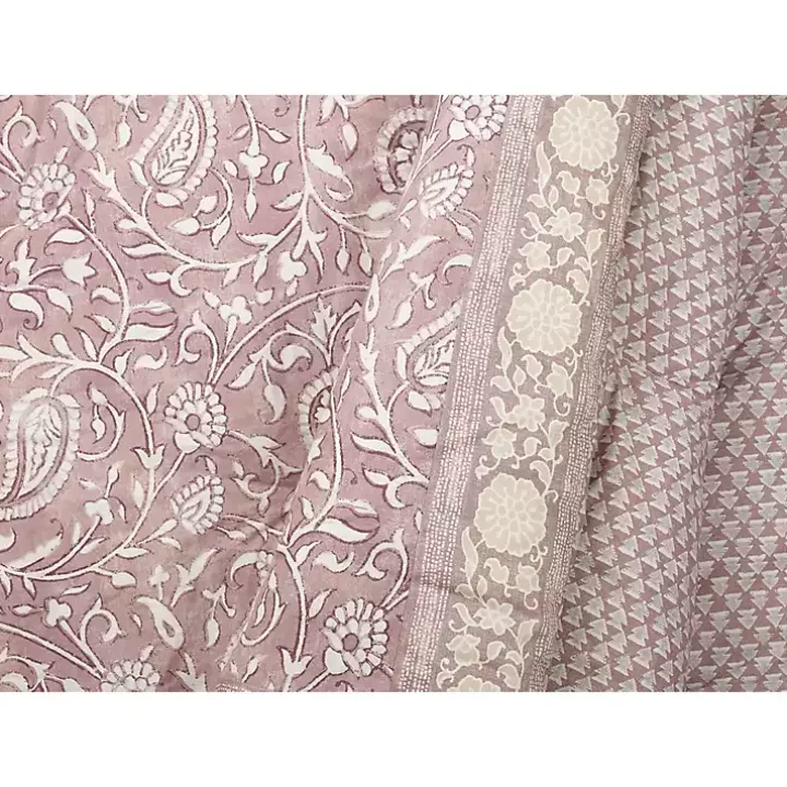 Mauve Scorro 5-pc. Queen Comforter Set