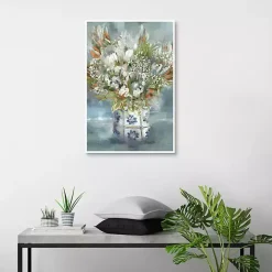 Mediterranean Bouquet I Framed Canvas Art Print