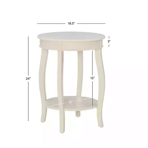 Merryweather Off White Accent Table