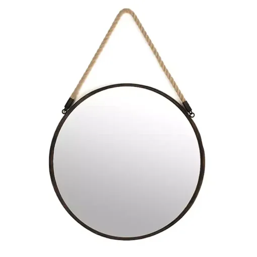Metal Rope Wall Mirror