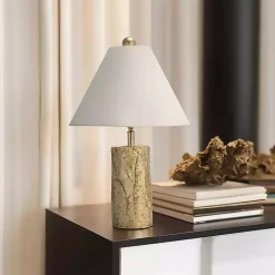 Metallic Gold Textured Table Lamp