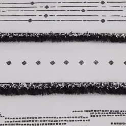 Mia White Striped 3-pc. King Comforter Set