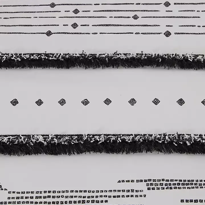 Mia White Striped 3-pc. King Duvet Cover Set