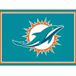 Miami Dolphins Area Rug, 3x4