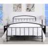 Midnight Vintage Arch Queen Bed Frame