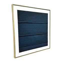 Midnight Waves Framed Canvas Art Print