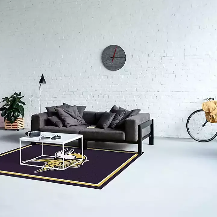 Minnesota Vikings Area Rug, 4x6