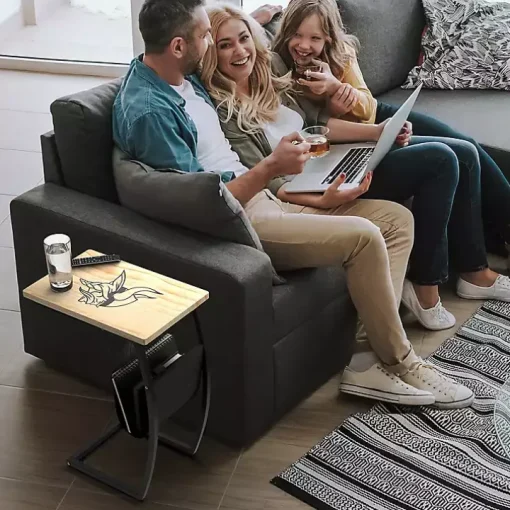 Minnesota Vikings Wood C-Table