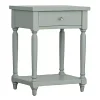 Mist Rectangle Accent Table with Charging Station