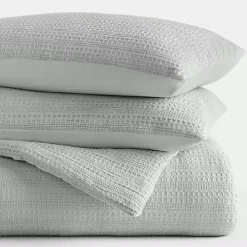 Mist Waffle Ultra-Soft 3-pc. Queen Comforter Set