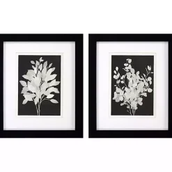 Misty Branches Framed Art Prints, Set of 2