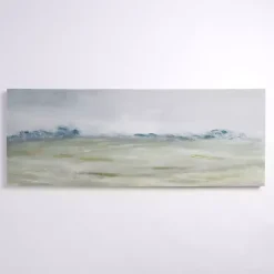 Misty Landscape Canvas Art Print